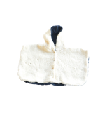 poncho en fausse fourrure pratique et évolutif