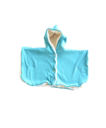 poncho made in France en coton bio