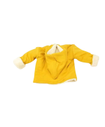 veste molletonné moutarde enfant bébé