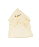 cape de bain éponge coton bio bebe