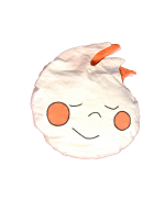 bouilotte seche coton bio doublure orange