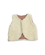 gilet rose bébé