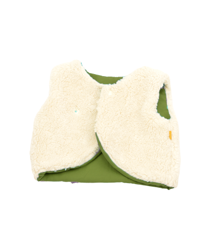 gilet kaki bébé