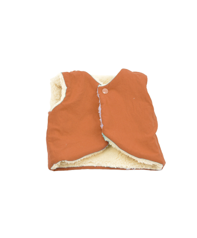 gilet du berger terra cotta