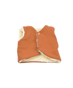 gilet du berger terra cotta