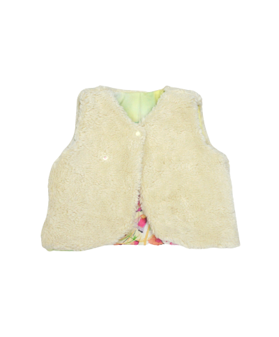 gilet du berger réversible coton bio pour bébé