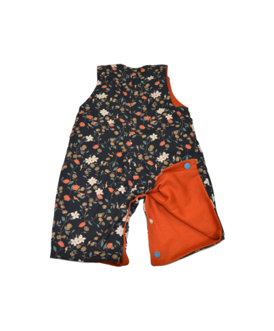 salopette bébé réversible