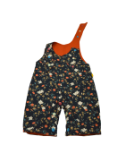 salopette bébé fleurie