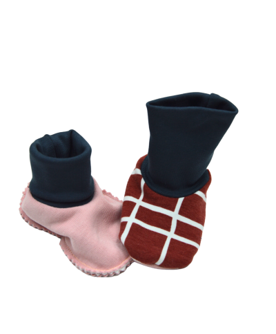 chaussons réversible