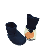 chaussons made in France en coton bio certifié GOTS