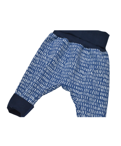 pantalon leggings confortable bebe polaire beu marine jersey motif chiens