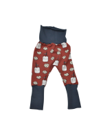 sarouel évolutif en coton bio certifié GOTS made in France motif Milk and Cookies