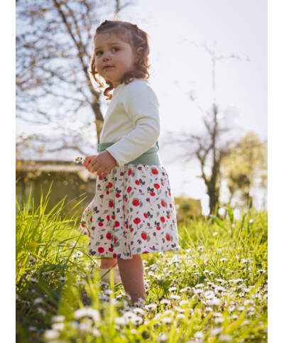 Jupe évasée Pivoine