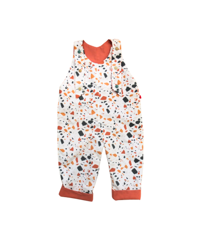 salopette évolutive mixte brique