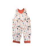 salopette évolutive mixte brique