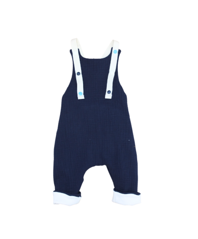 salopette bébé coton bio et made in france