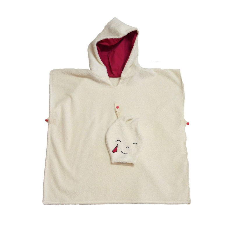 poncho de bain enfant coton bio GOTS poncho de bain enfant coton bio GOTS