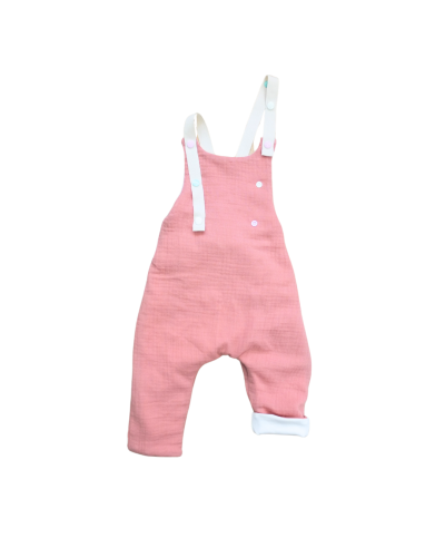 salopette bébé coton bio et made in france