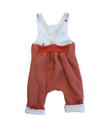 salopette bébé coton bio et made in france