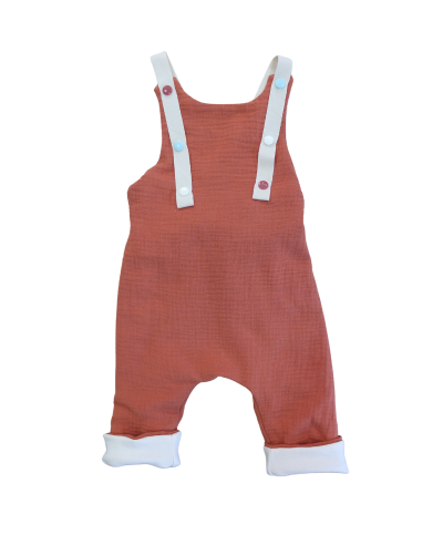 salopette bébé coton bio et made in france