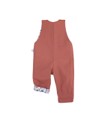 salopette reversible et evolutive pour enfant ,made in france, tissu bio