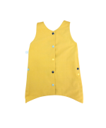 robe évolutive , évasée, réversible en coton bio, fabriqué en france