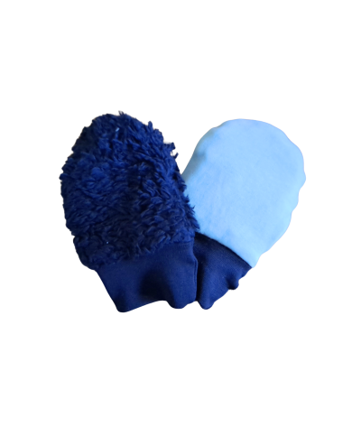 Moufle réversible 6/24mois Moumoute Bleu