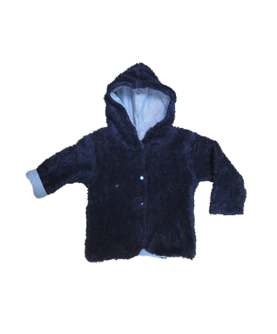 veste teddy moumoute marine