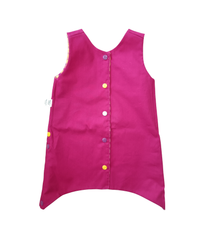 Robe Evasée Evolutive et Reversible Vichy