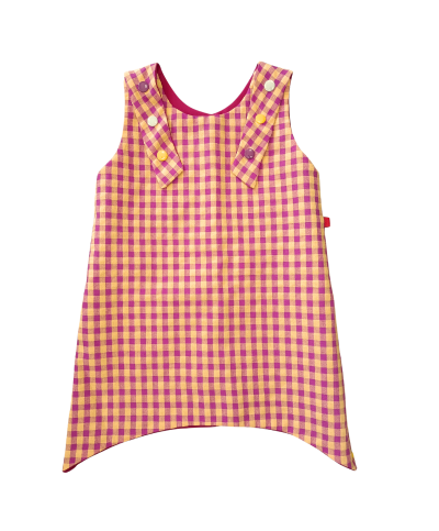 Robe Evasée Evolutive et Reversible Vichy