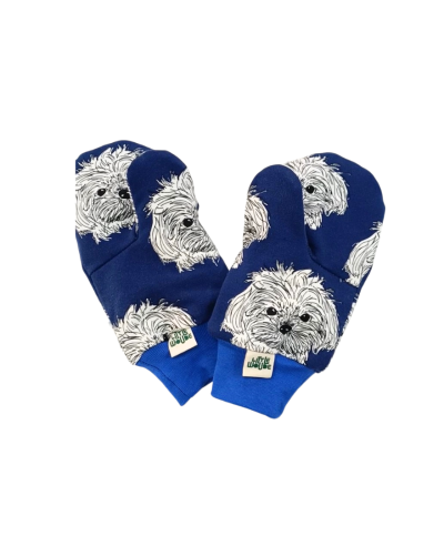 Moufles enfant avec pouce – Intérieur polaire coton GOTS