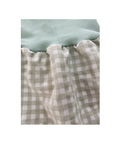 Short bébé vichy en seersucker