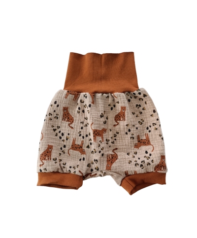 Short double gaze Leopard