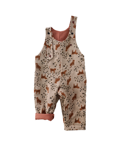 salopette leopard
