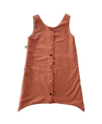 Robe réversible Léopard