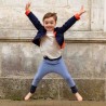 t-shirt enfant coton bio ecru