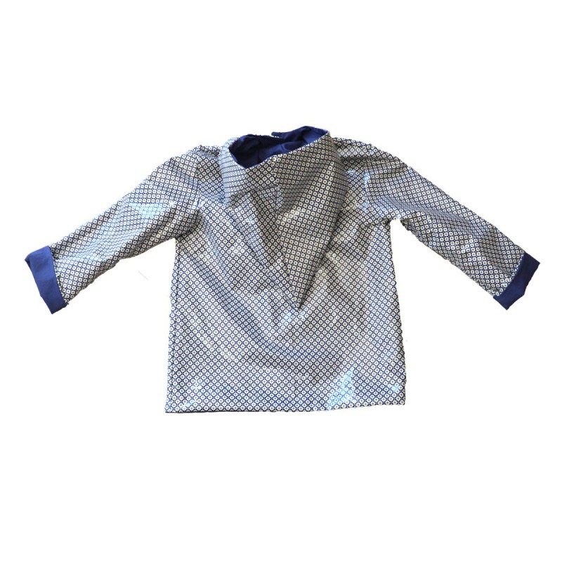 Veste de pluie laminé motif géométrique Veste de pluie laminé motif géométrique