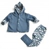 sarouel et veste baleine coton bio 