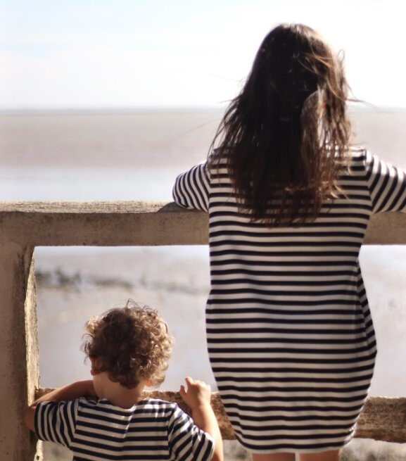 La marinière revisité pour les petits moussaillons !